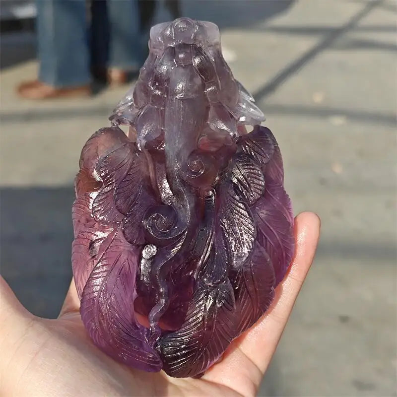 Purple Fluorite Pixiu-ToShay.org