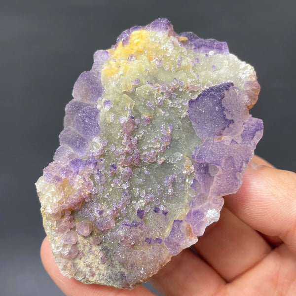 Purple Fluorite Crystal-ToShay.org