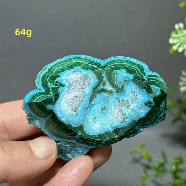 Green Peacock Rough Stone-ToShay.org