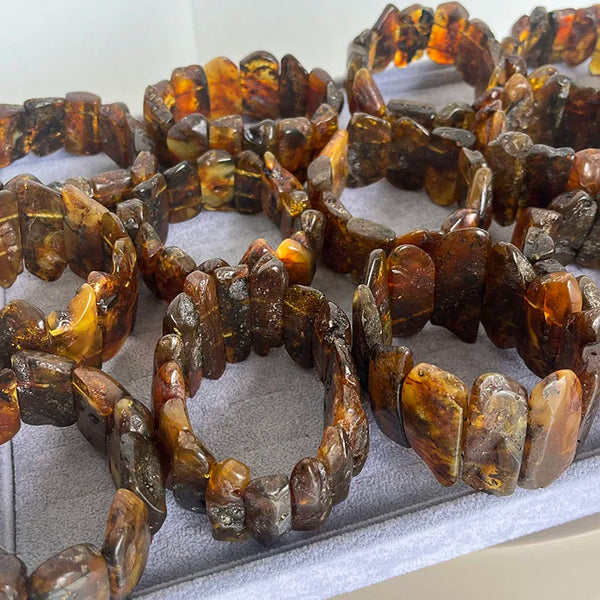 Yellow Amber Bracelet-ToShay.org