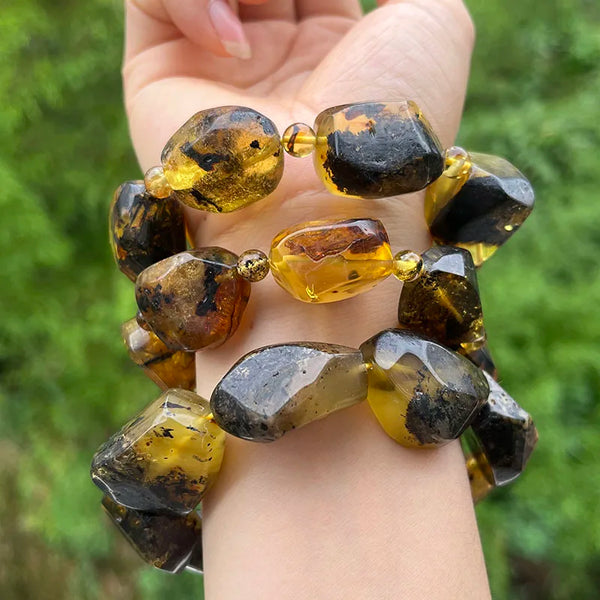 Yellow Amber Bracelet-ToShay.org