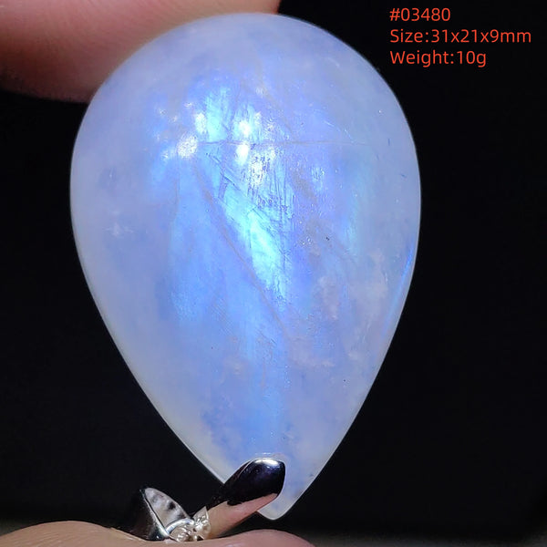 Blue Light Moonstone Pendant-ToShay.org