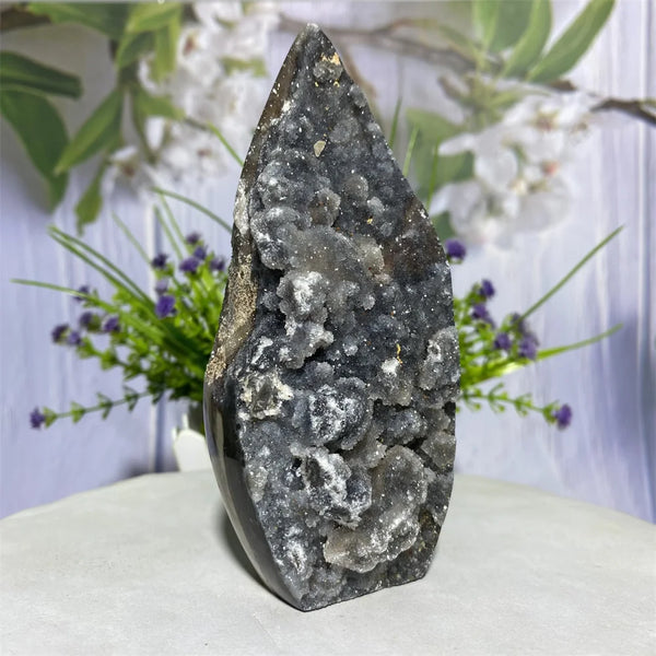 Grey Sphalerite Crystal Cluster-ToShay.org