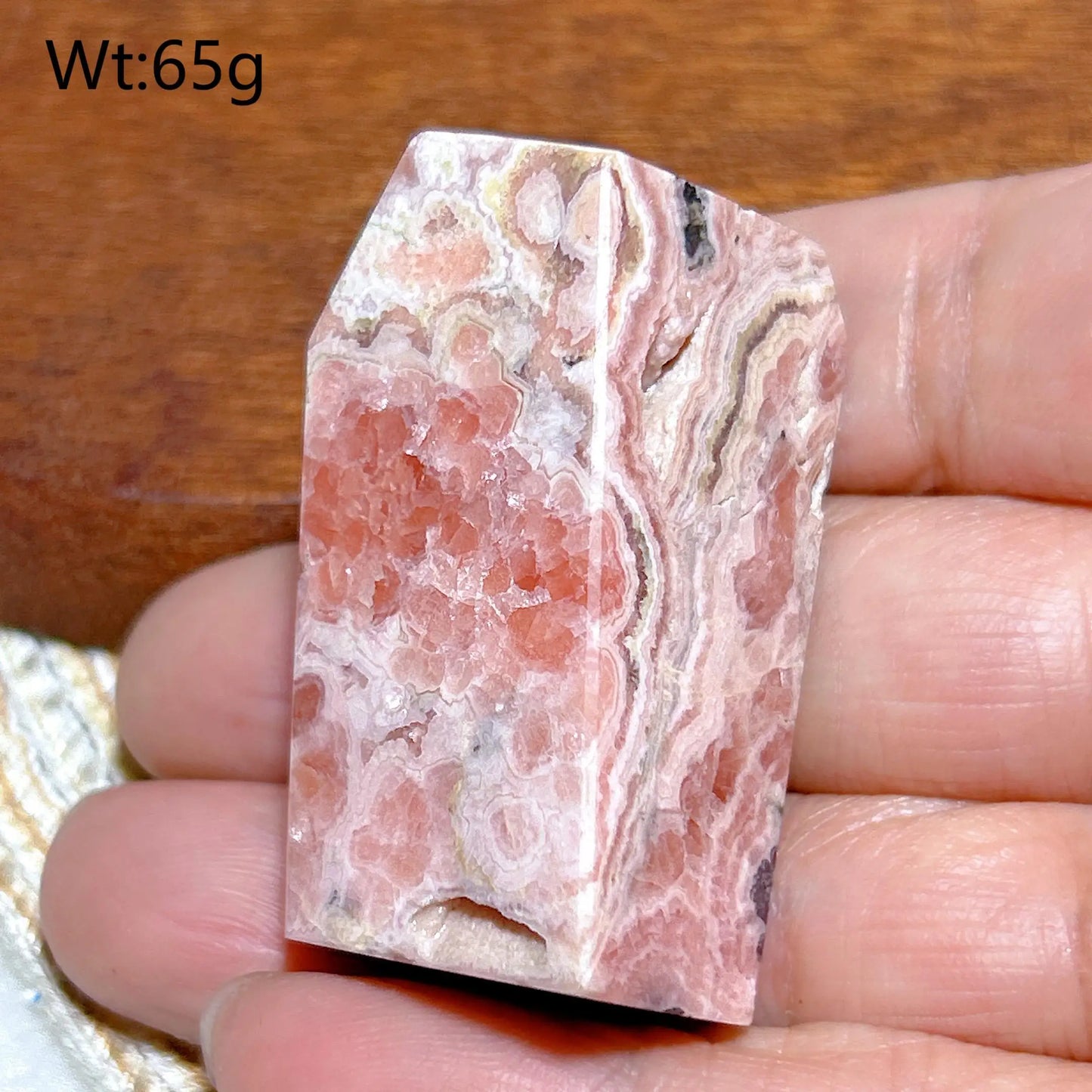 Pink Rhodochrosite Rocks-ToShay.org