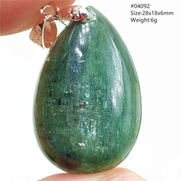 Green Kyanite Pendant-ToShay.org
