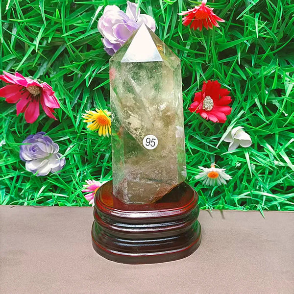 Yellow Smokey Topaz Obelisk-ToShay.org