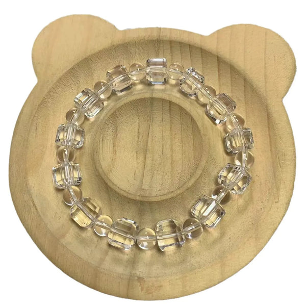Clear Crystal Cube Beads-ToShay.org