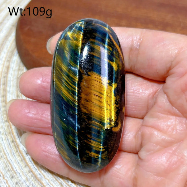 Blue Yellow Flash Tiger Eye-ToShay.org