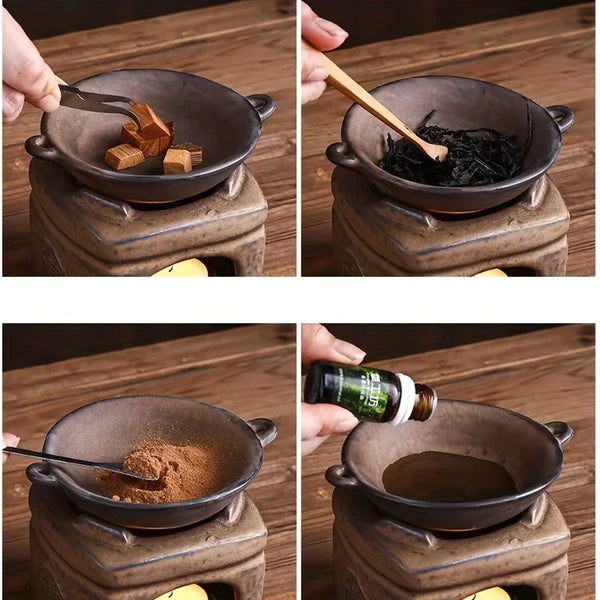 Stove Incense Burner-ToShay.org