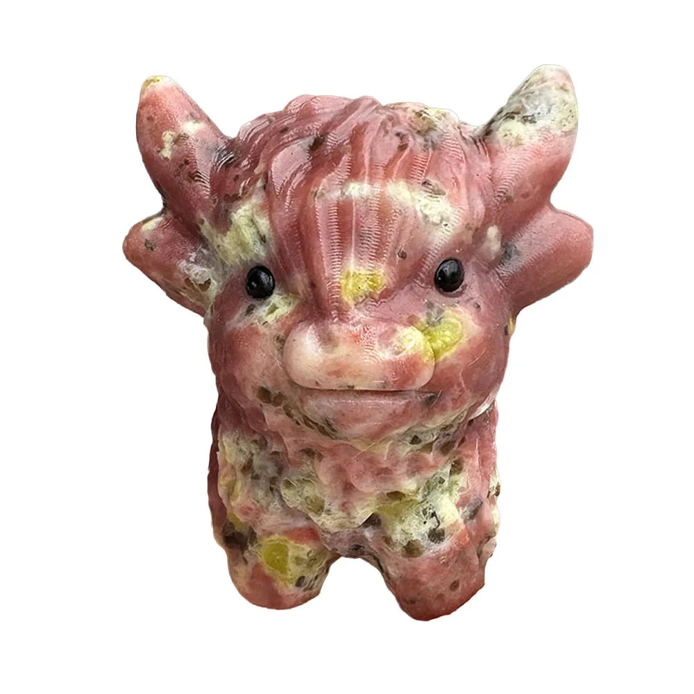 Pink Peach Blossom Cow-ToShay.org