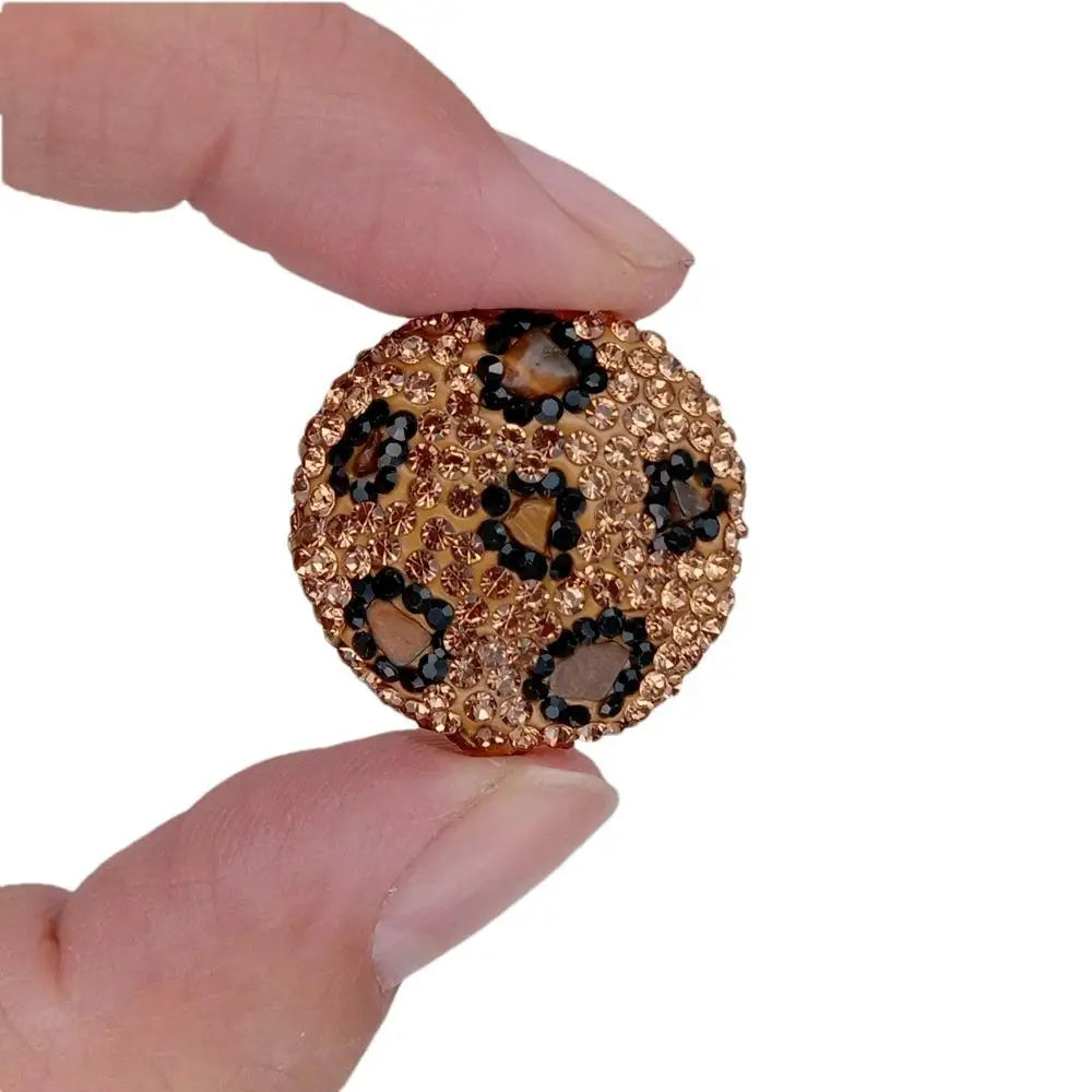 Yellow Tiger Eye Pave Beads-ToShay.org