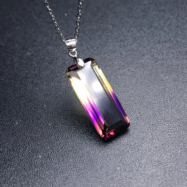 Purple Ametrine Pendant-ToShay.org