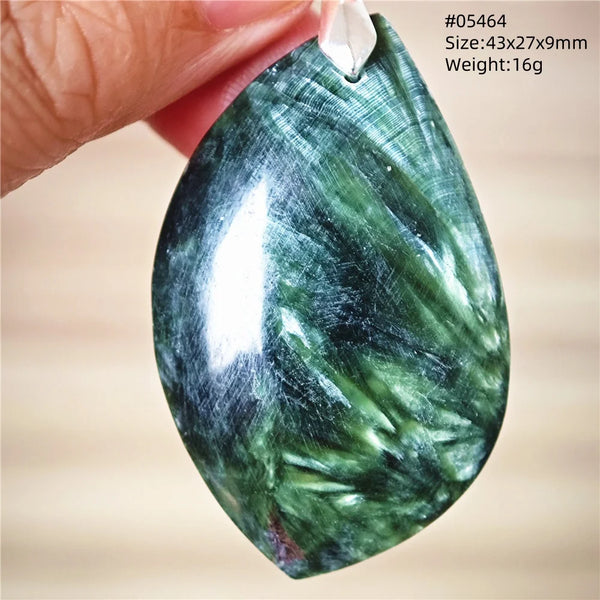 Green Seraphinite Pendant-ToShay.org