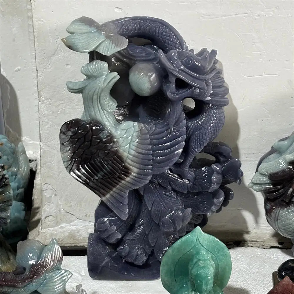 Blue Trolleite Dragon Phoenix-ToShay.org