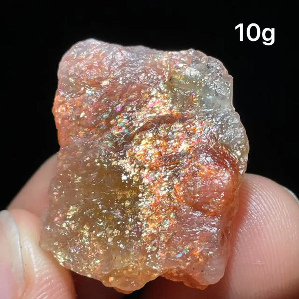 Gold Sunite Mineral Crystal-ToShay.org