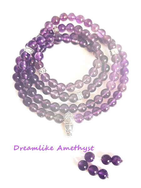 Purple Amethyst Prayer Beads-ToShay.org