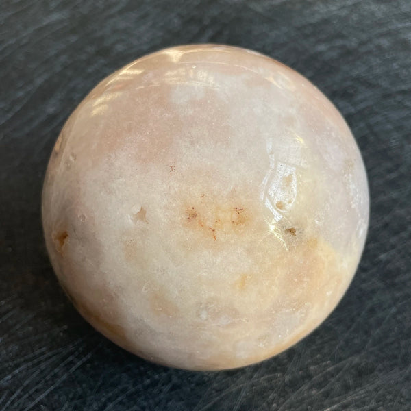 Pink Sakura Agate Ball-ToShay.org
