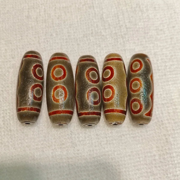 Tibetan Agate Eyes Dzi-ToShay.org