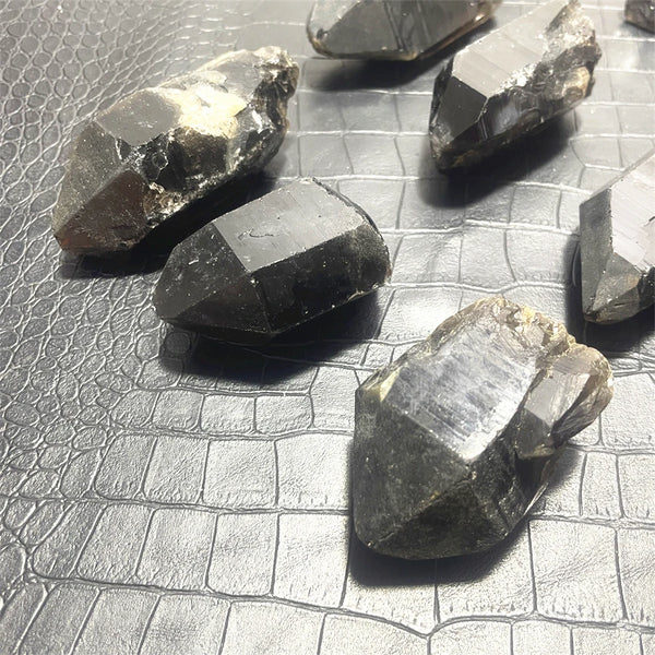 Black Smoky Quartz Crystal-ToShay.org