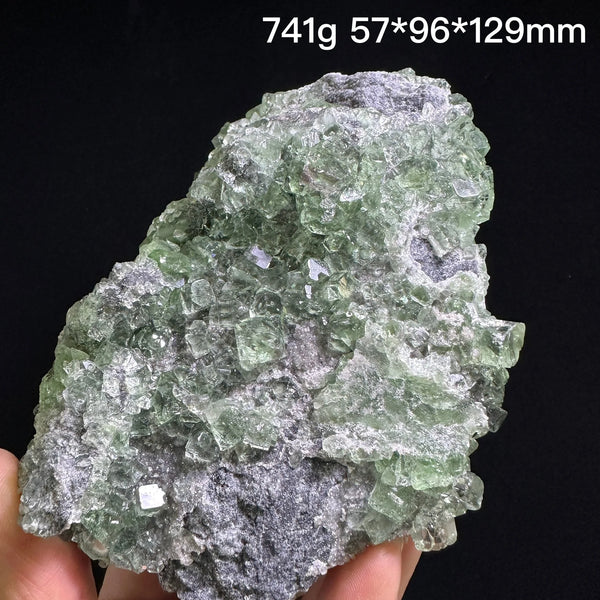 Green Fluorite Mineral Cluster-ToShay.org