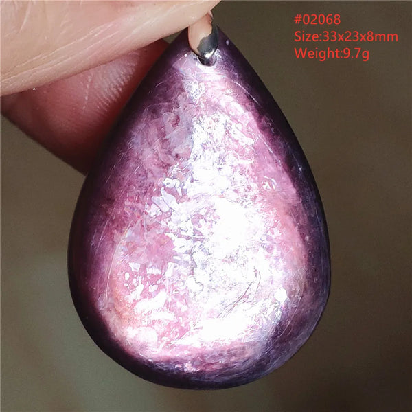 Purple Lepidolite Pendant-ToShay.org