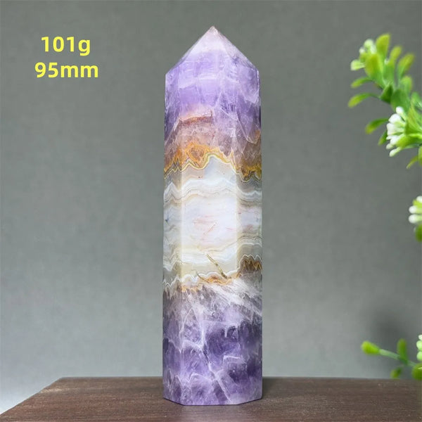 Purple Amethyst Wand-ToShay.org