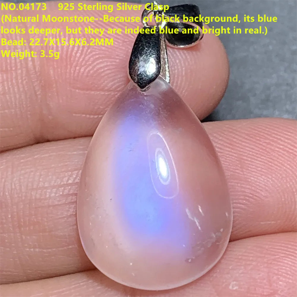 Blue Light Moonstone Pendants-ToShay.org