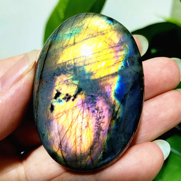 Blue Labradorite Palm Stones-ToShay.org