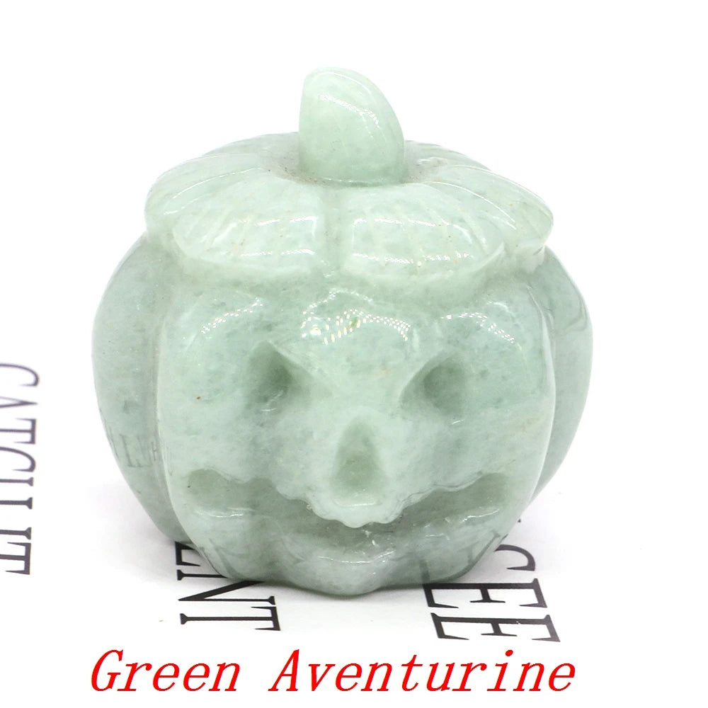 Mixed Crystal Pumpkin Face-ToShay.org