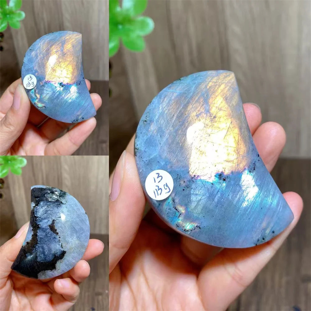 Purple Labradorite Moon-ToShay.org