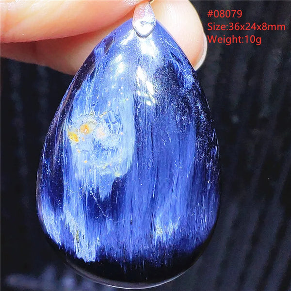 Blue Pietersite Chatoyant Pendant-ToShay.org