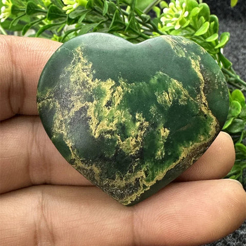 Green Emerald Stone Heart-ToShay.org