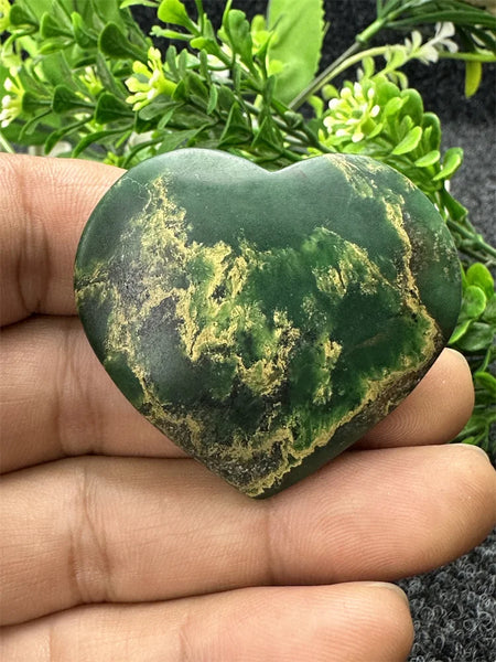 Green Emerald Stone Heart-ToShay.org