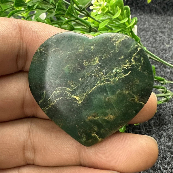 Green Emerald Stone Heart-ToShay.org