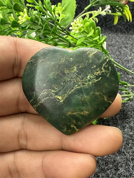 Green Emerald Stone Heart-ToShay.org
