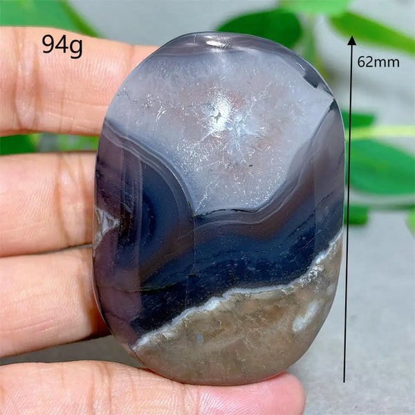 Fire Agate Palm Stone-ToShay.org