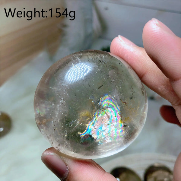 Smokey Quartz Palm Stones-ToShay.org