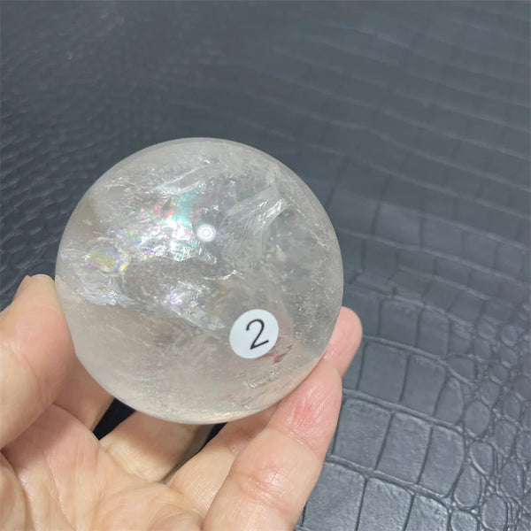 Smokey Rainbow Quartz Ball-ToShay.org