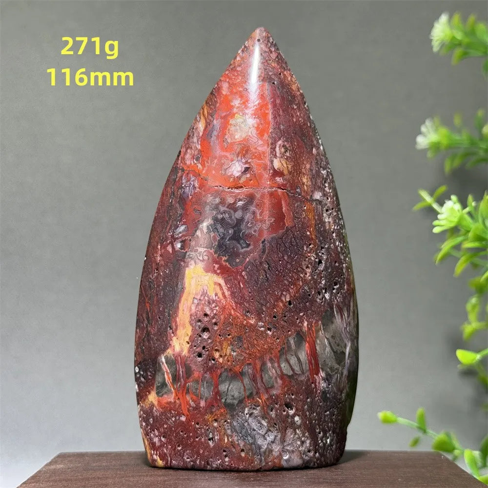 Red Agate Torch-ToShay.org