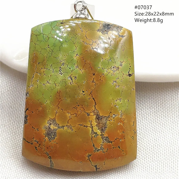 Green Turquoise Pendant-ToShay.org