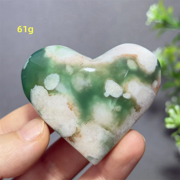 Green Cherry Blossom Agate-ToShay.org