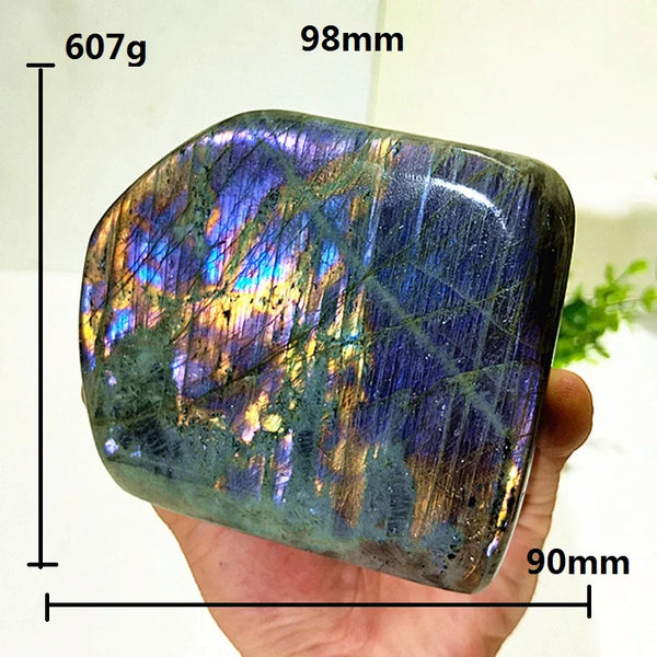 Purple Labradorite Crystal-ToShay.org