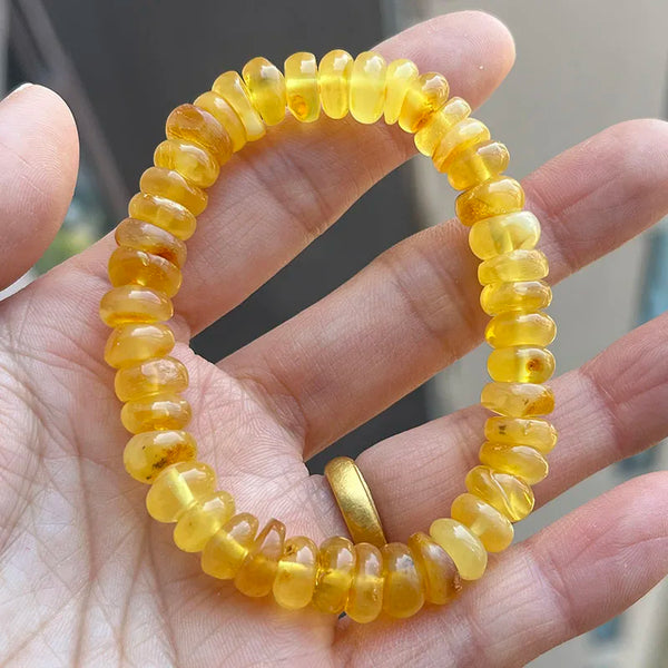 Yellow Amber Bracelets-ToShay.org