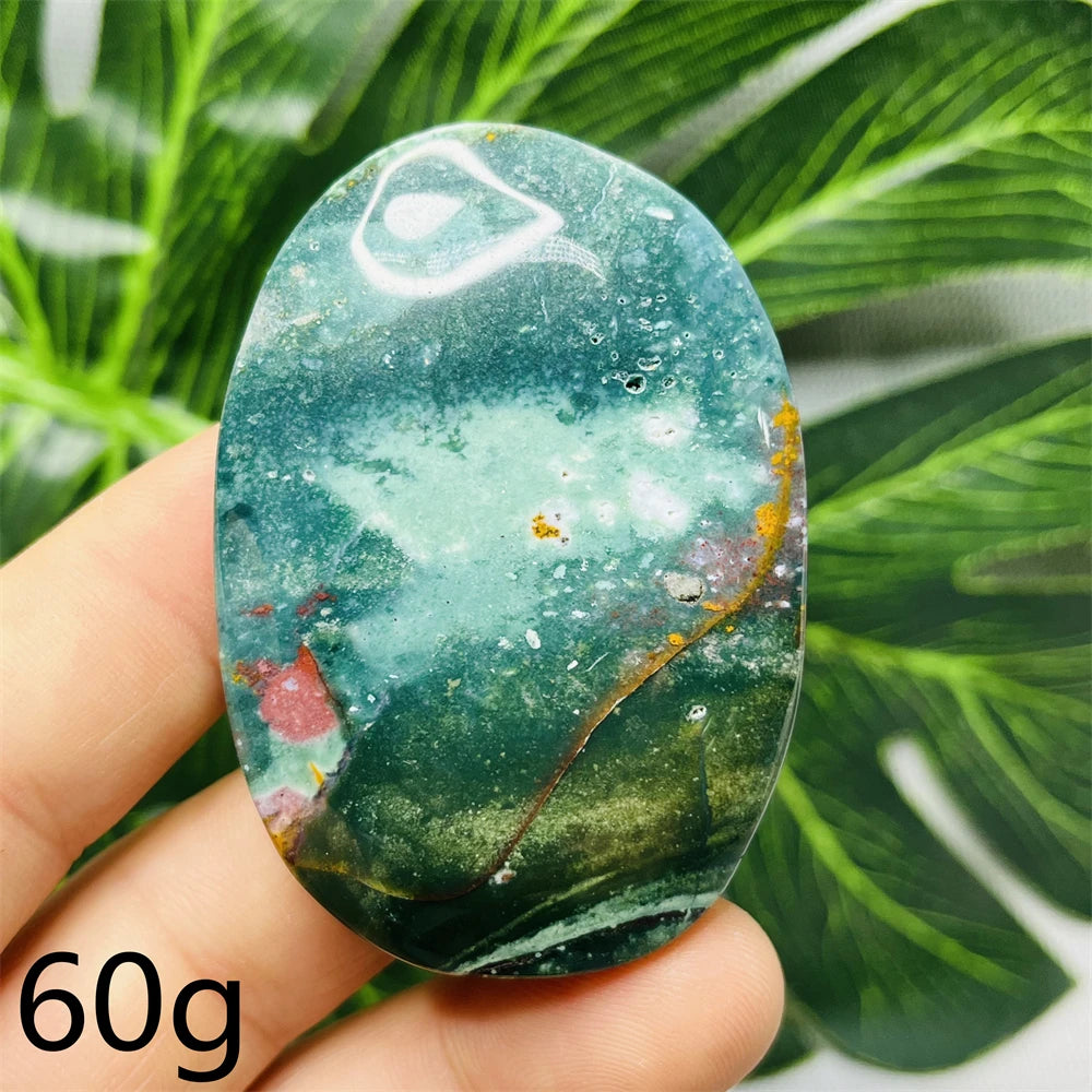 Sea Jasper Palm Stone-ToShay.org