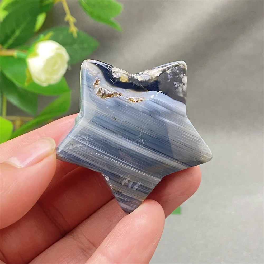 Black Cherry Blossom Agate-ToShay.org