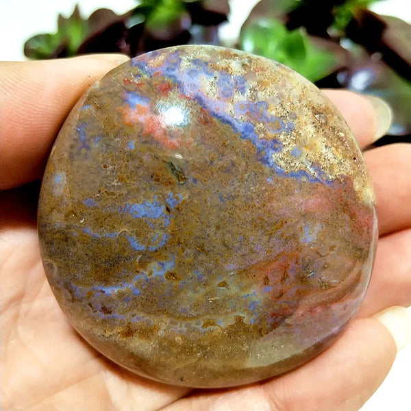 Mixed Ocean Jasper Palm Stones-ToShay.org