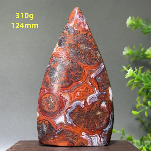 Red Agate Torch-ToShay.org