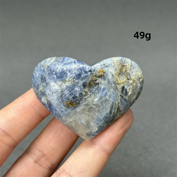 Blue Kyanite Heart-ToShay.org