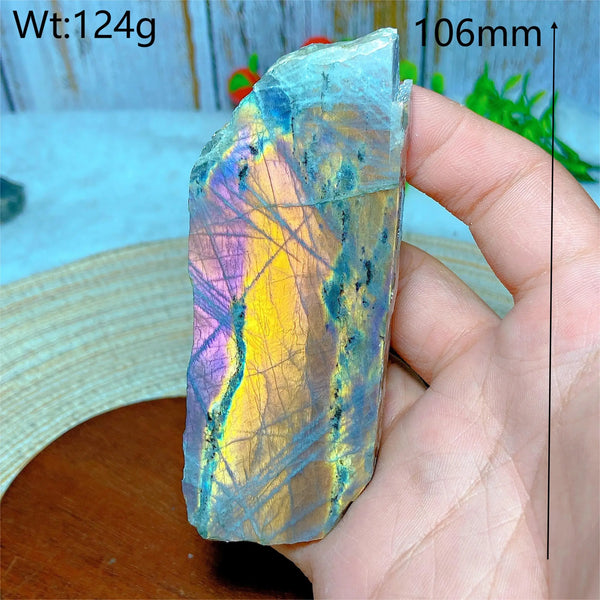 Purple Labradorite Slice-ToShay.org