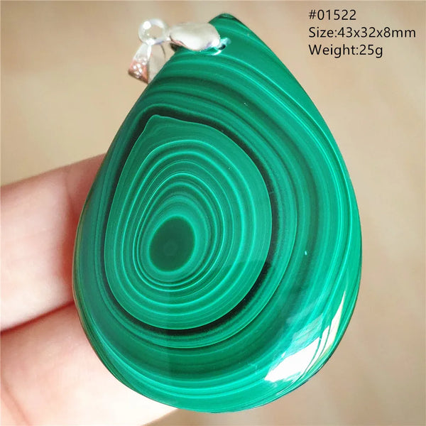 Green Malachite Pendant-ToShay.org